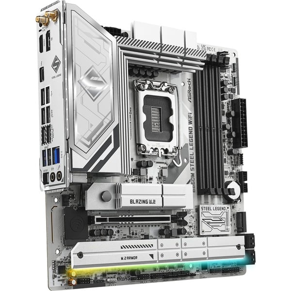ASRock B860M Steel Legend WiFi, carte mère - ASRock - vue 2