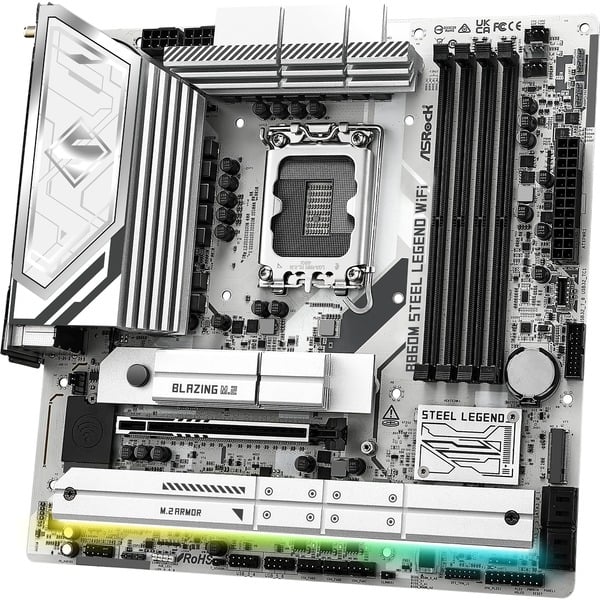 ASRock B860M Steel Legend WiFi, carte mère - ASRock - vue 6