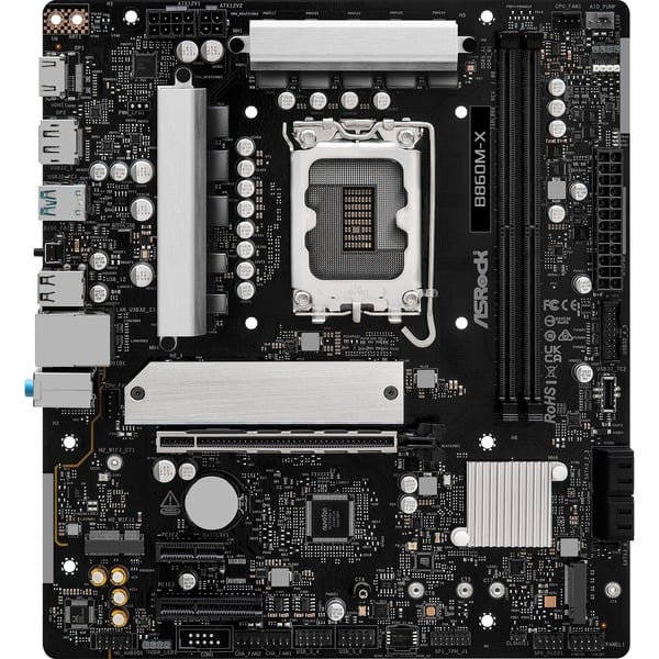ASRock B860M-X, carte mère - ASRock - vue 3