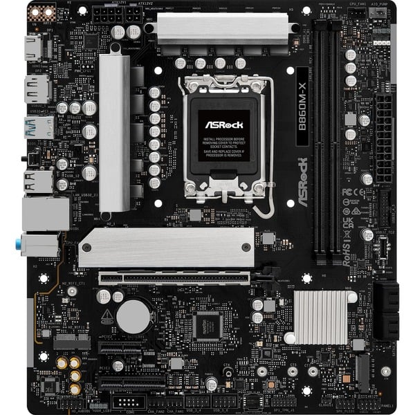 ASRock B860M-X, carte mère - ASRock - vue 4
