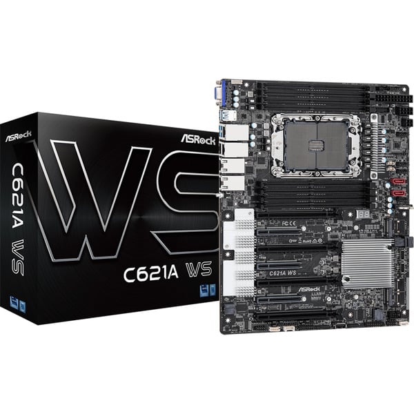 ASRock C621A WS, carte mère - ASRock