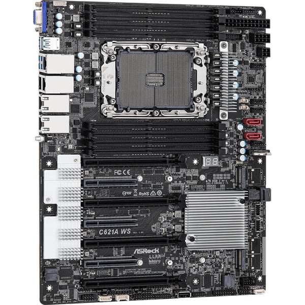 ASRock C621A WS, carte mère - ASRock - vue 4