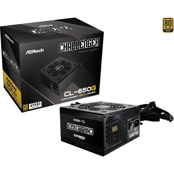 ASRock Challenger CL-650G 650W, alimentation PC - ASRock