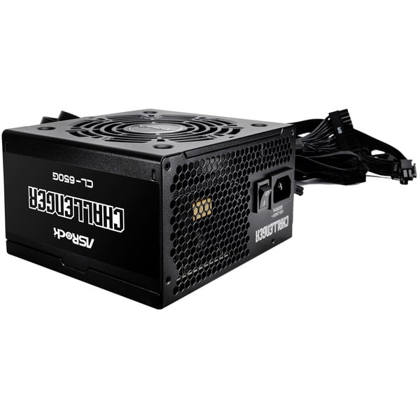 ASRock Challenger CL-650G 650W, alimentation PC - ASRock - vue 3
