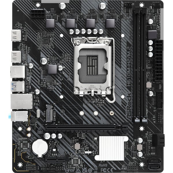 ASRock H610M-H2/M.2, carte mère - ASRock - vue 3