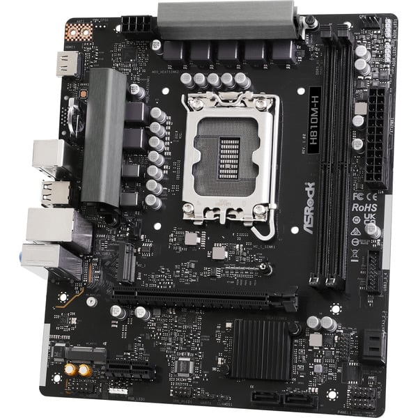 ASRock H810M-H, carte mère - ASRock - vue 5