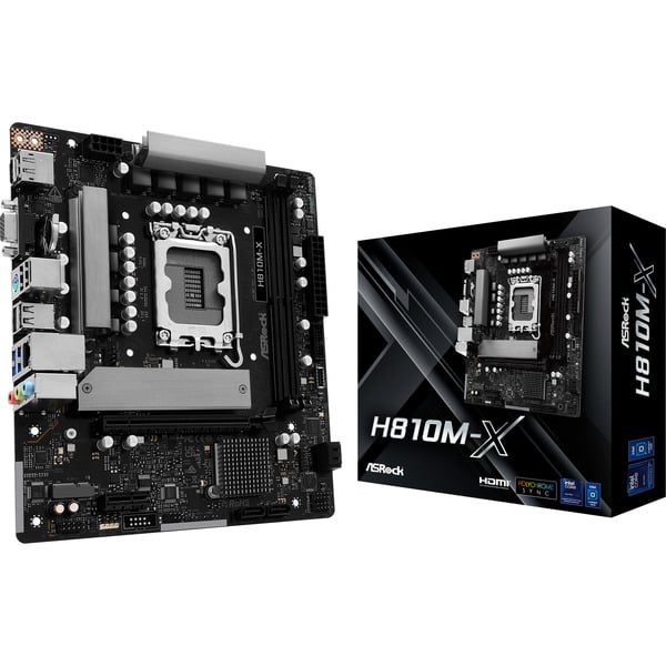 ASRock H810M-X, carte mère - ASRock