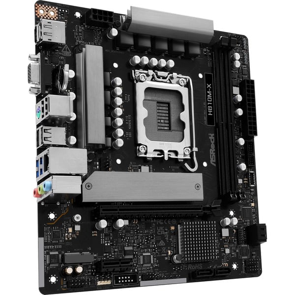 ASRock H810M-X, carte mère - ASRock - vue 2