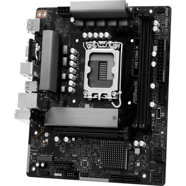 ASRock H810M-X, carte mère - ASRock - vue 4