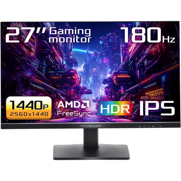 ASRock PG27QFT1B, Gaming-Monitor - vue 2