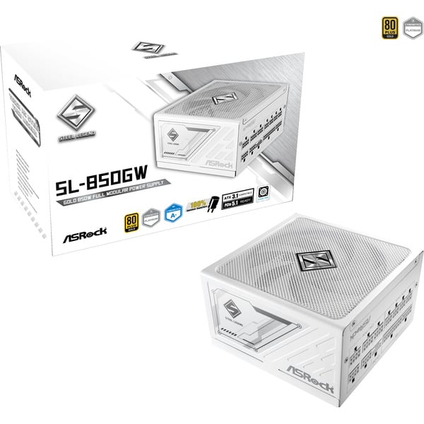 ASRock Steel Legend SL-850GW, alimentation PC - ASRock