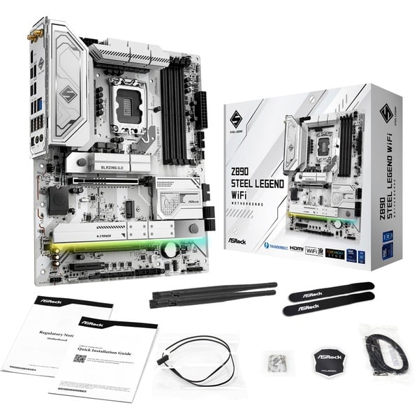 ASRock Z890 Steel Legend WiFi, carte mère - ASRock - vue 6