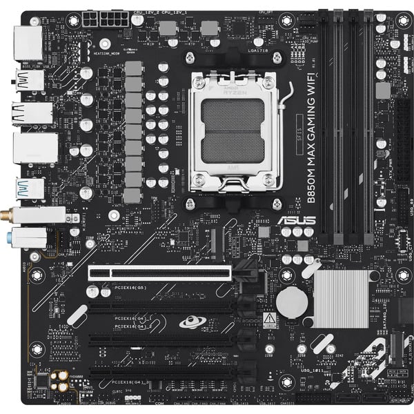 ASUS B850M MAX GAMING WIFI, carte mère - ASUS - vue 4