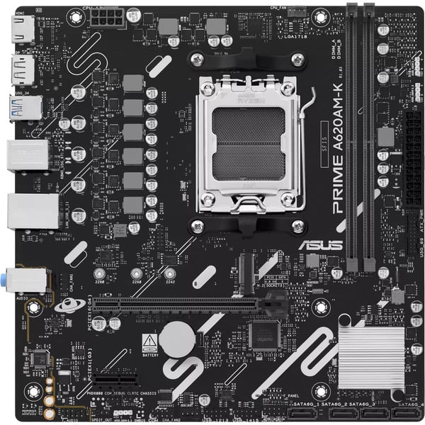 ASUS PRIME A620AM-K, carte mère - ASUS - vue 3