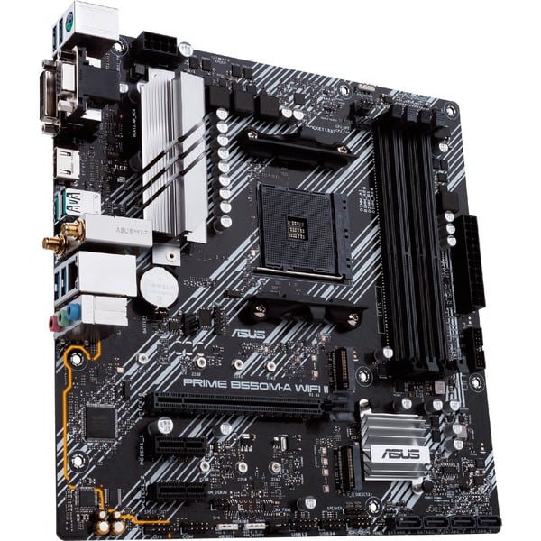 ASUS PRIME B550M-A WIFI II, carte mère - ASUS - vue 3