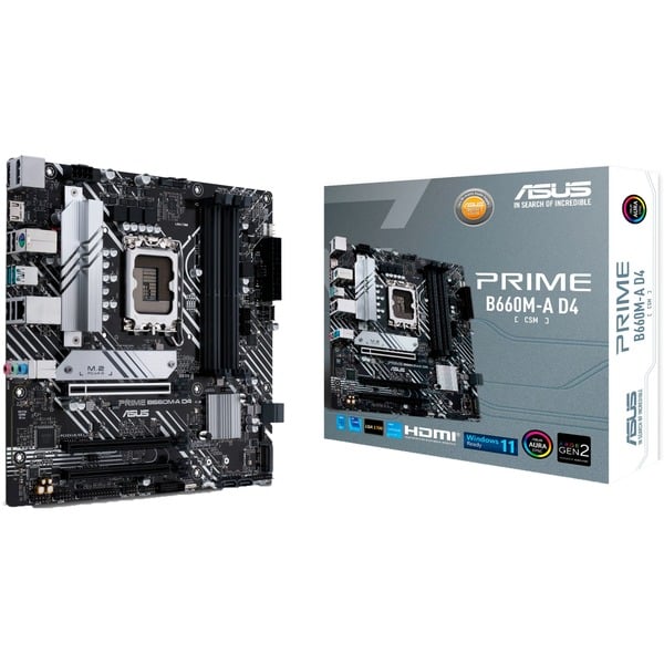 ASUS PRIME B660M-A D4-CSM, carte mère - ASUS
