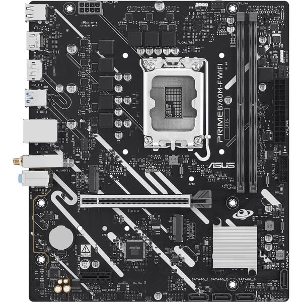 ASUS PRIME B760M-F WIFI, carte mère - ASUS - vue 2