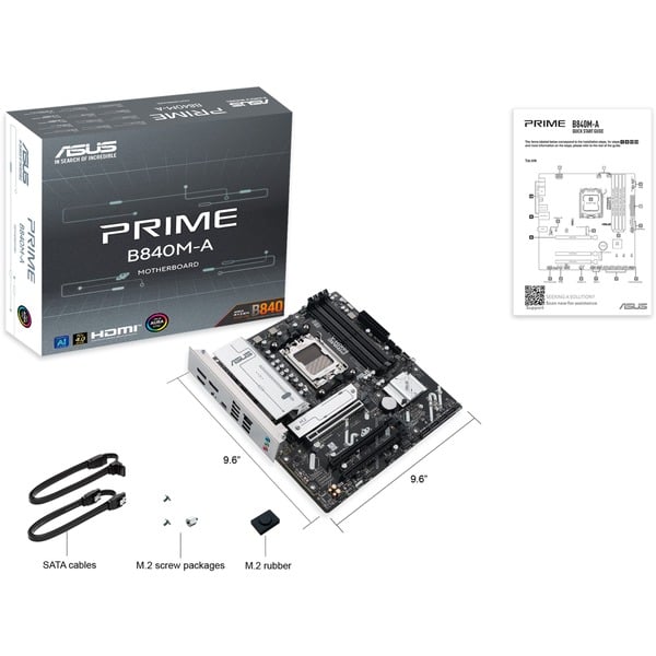 ASUS PRIME B840M-A-CSM, carte mère - ASUS - vue 8