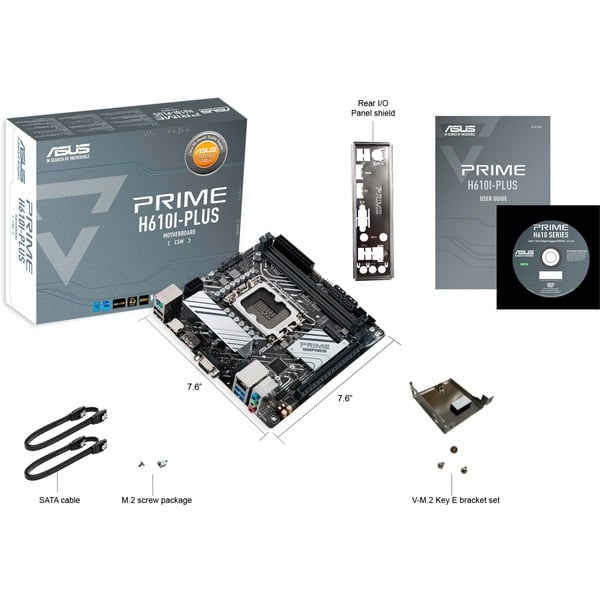 ASUS PRIME H610I-PLUS-CSM, carte mère - ASUS - vue 7