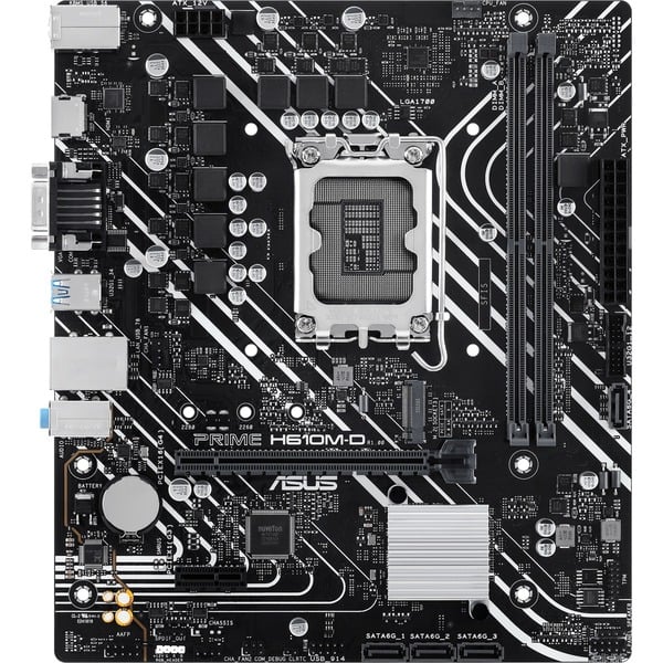 ASUS PRIME H610M-D, carte mère - ASUS - vue 2
