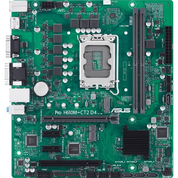 ASUS PRO H610M-CT2 D4-CSM, carte mère - ASUS - vue 2