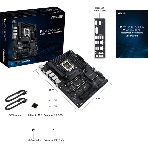 ASUS PRO WS W680-ACE, carte mère - ASUS - vue 6