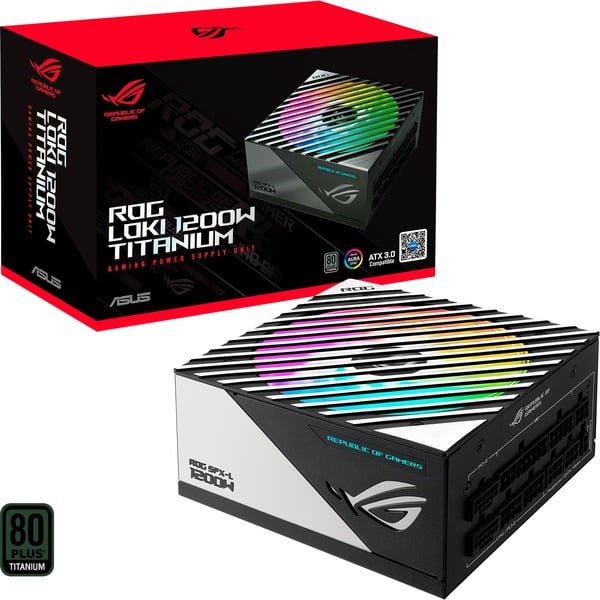 ASUS ROG Loki SFX-L 1200W Titanium, alimentation PC - ASUS