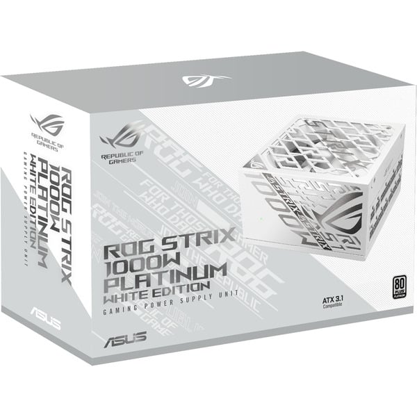 ASUS ROG-STRIX-1000P-GAMING-WHITE, alimentation PC - ASUS - vue 13