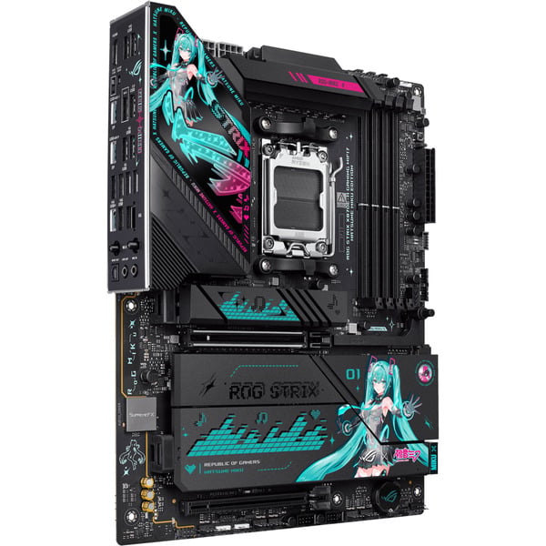 ASUS ROG STRIX X870E-H GAMING HATSUNE MIKU EDITION, carte mère - ASUS