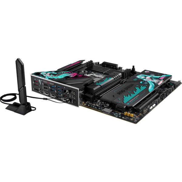 ASUS ROG STRIX X870E-H GAMING HATSUNE MIKU EDITION, carte mère - ASUS - vue 9