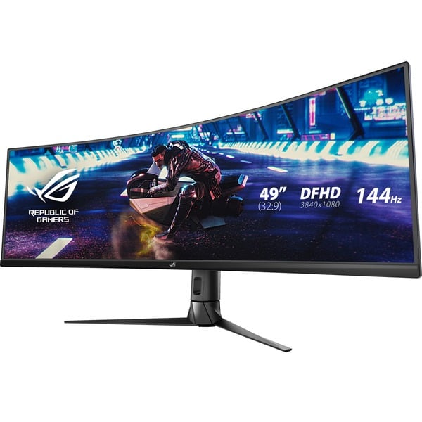 ASUS ROG Strix XG49VQ, Gaming-Monitor - vue 3