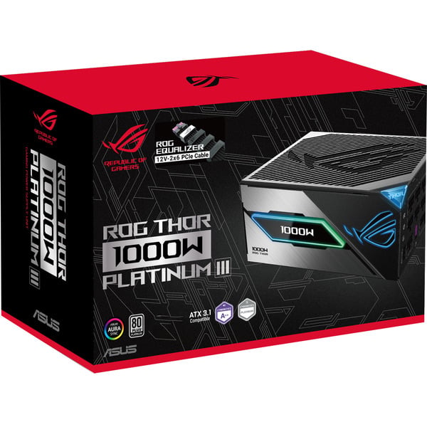 ASUS ROG Thor 1000W Platinum III (ROG Equalizer), alimentation PC - ASUS - vue 12
