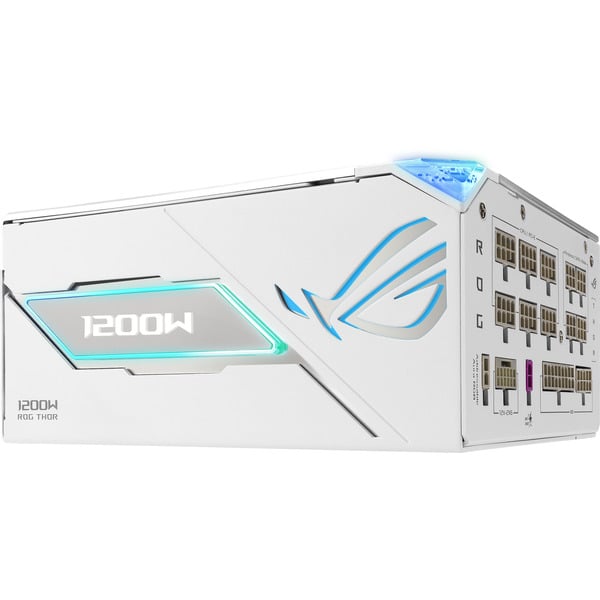 ASUS ROG Thor 1200W Platinum III White Edition (ROG Equalizer), alimentation PC - ASUS - vue 5