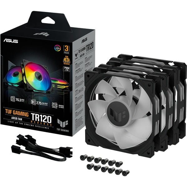 ASUS TUF GAMING TR120 ARGB, Gehäuselüfter - ASUS
