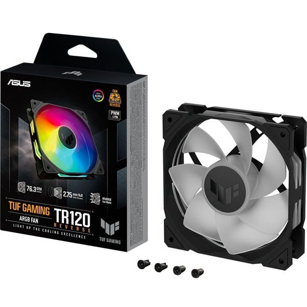 ASUS TUF GAMING TR120 ARGB, Gehäuselüfter - ASUS - vue 9