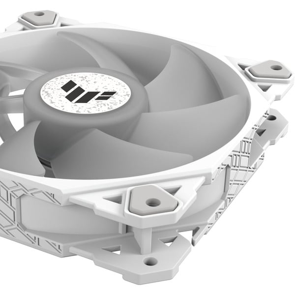 ASUS TUF Gaming TF120 ARGB-Gehäuselüfter White Edition 3IN1 - ASUS - vue 5