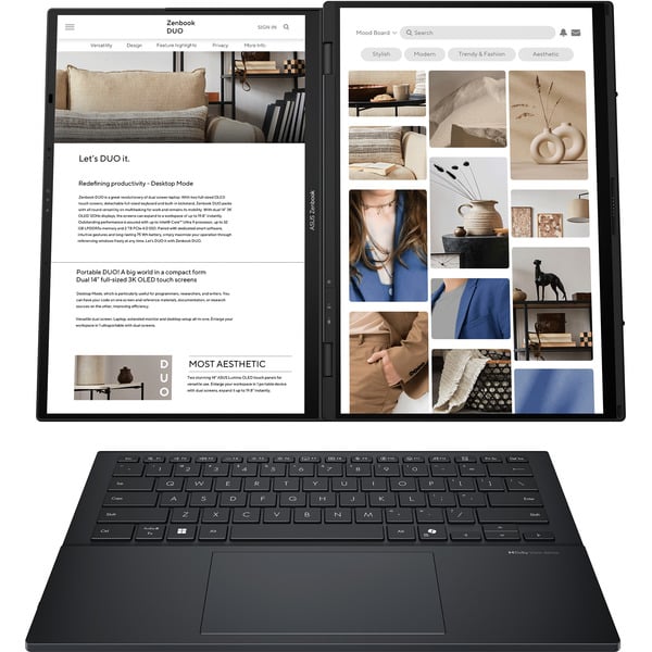 ASUS Zenbook Duo (UX8406CA-QL263W) - ASUS - vue 3