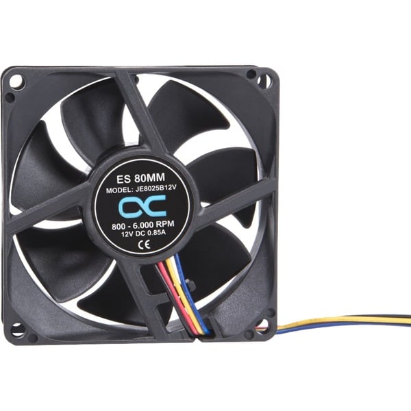 Alphacool ES 80mm 800-6.000rpm Fan 80x80x25mm, Gehäuselüfter - Alphacool