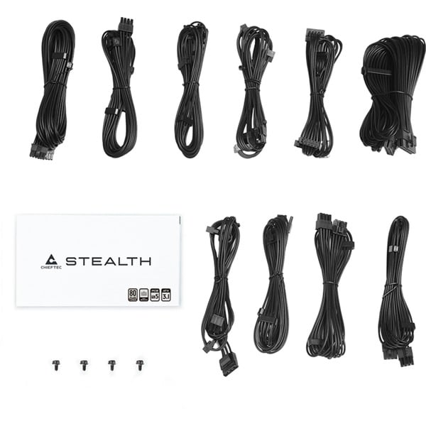 Chieftec Stealth 1000W, alimentation PC - Chieftec - vue 9