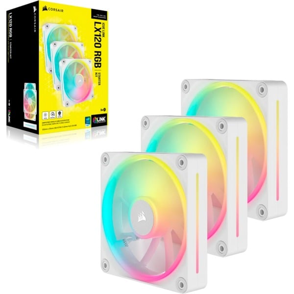 Corsair iCUE LINK LX120 RGB, Gehäuselüfter - Corsair - vue 5