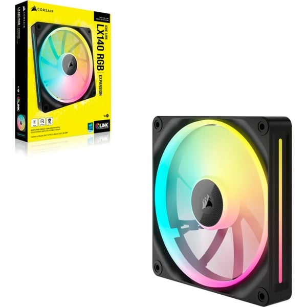 Corsair iCUE LINK LX140 RGB, Gehäuselüfter - Corsair - vue 5