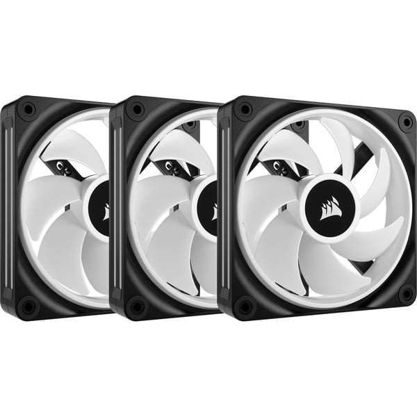 Corsair iCUE LINK QX120 RGB 120-mm-PWM-Lüfter, Gehäuselüfter - Corsair - vue 2