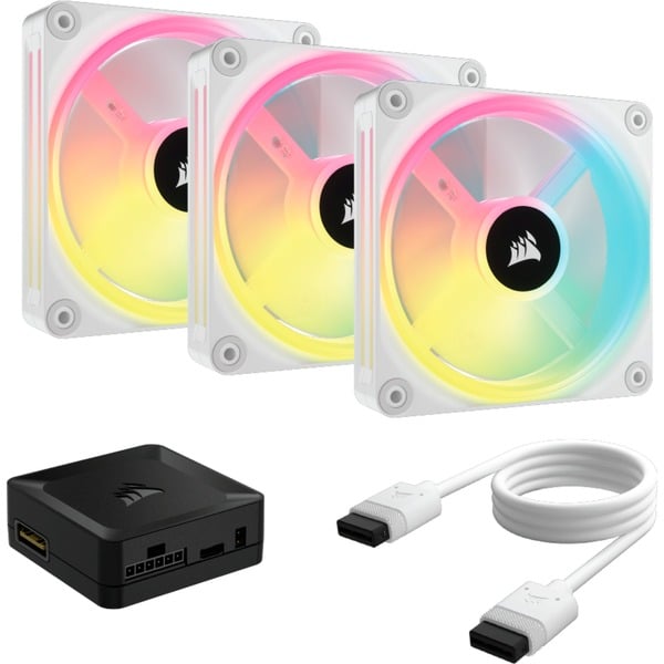 Corsair iCUE LINK QX120 RGB 120-mm-PWM-Lüfter, Gehäuselüfter - Corsair