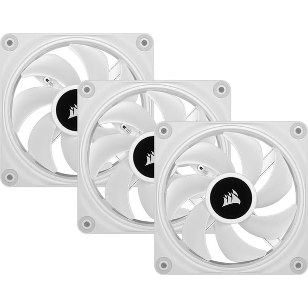 Corsair iCUE LINK QX120 RGB 120-mm-PWM-Lüfter, Gehäuselüfter - Corsair - vue 4