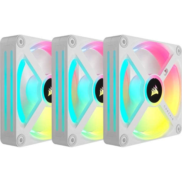 Corsair iCUE LINK QX120 RGB 120-mm-PWM-Lüfter, Gehäuselüfter - Corsair - vue 7