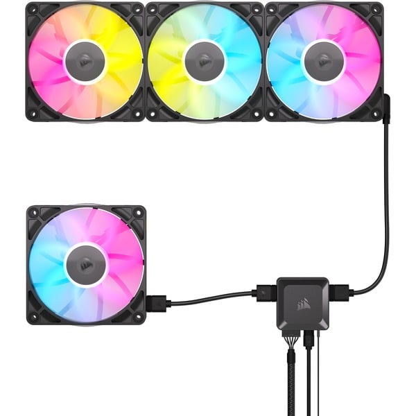 Corsair iCUE LINK RX120 RGB, Gehäuselüfter - Corsair - vue 15