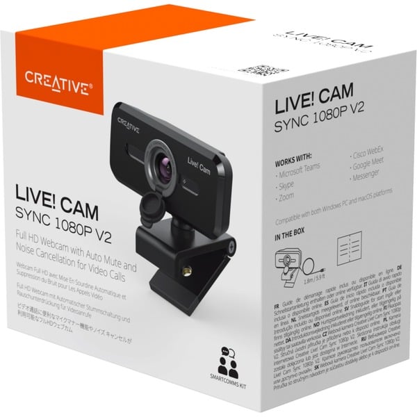Creative Live! Cam Sync 1080p V2, webcam - Creative - vue 7