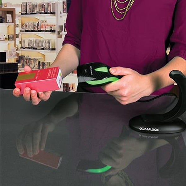 Datalogic Heron HD3130 1D, Barcode-Scanner - Datalogic - vue 4