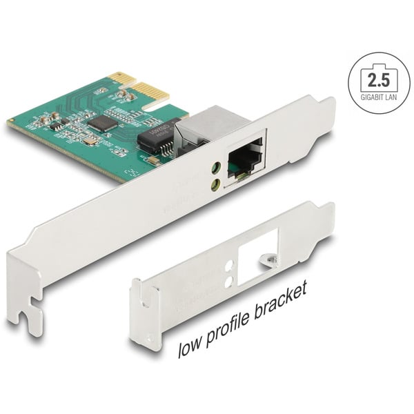 DeLOCK PCI Express x1 Karte 1 x RJ45 2,5 Gigabit LAN RTL8125, adaptateur réseau - DeLOCK - vue 3