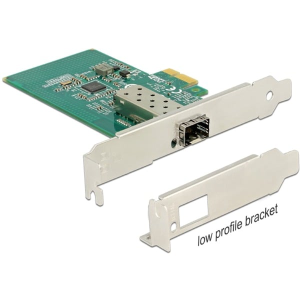 DeLOCK PCI Express x1 Karte 1 x SFP Gigabit LAN i210, adaptateur réseau - DeLOCK